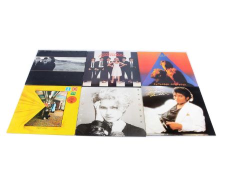 LP Records, approximately one hundred and forty albums of various genres with artists including Fleetwood Mac, Blondie, U2, B