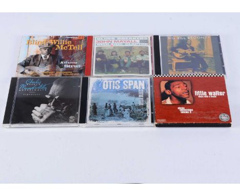 Blues CD Albums, approximately ninety-five CDs and three Box Sets of mainly Blues with artists including John Mayall / Bluesb