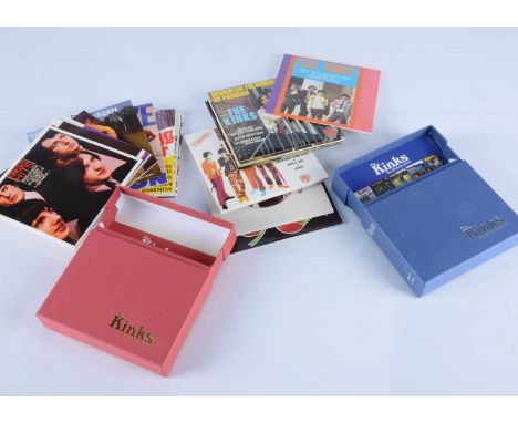 Kinks CD Box Sets, two Box Sets comprising The Kinks EP Collection and The Kinks EP Collection Vol 2 - Both 10 CD Sets with I
