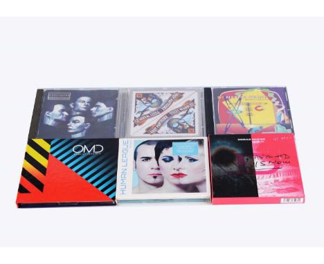 New Wave / Synth Pop CDs, approximately ninety CD albums by Kraftwerk, XTC / Andy Partridge, Duran Duran, Gorillaz, Human Lea