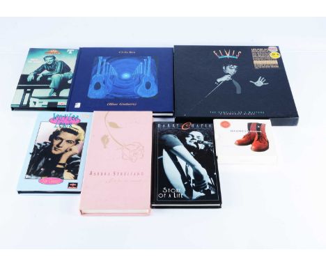 CD Box Sets, seven CD Box Sets comprising Chris Rea - Blue Guitars, Elvis Presley - The Complete 50s Masters, Jerry Lee Lewis