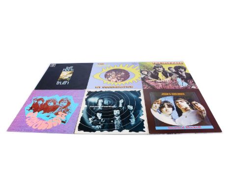 Sixties / Psych LPs, eighteen albums of mainly Sixties and Psychedelic Rock reissues with artists comprising The Eyes, John's