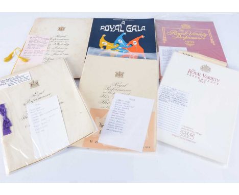 Royal Performance Programmes, thirty eight Royal Performance or Royal Variety Performance Programmes dated 1931, 1933, 1935, 