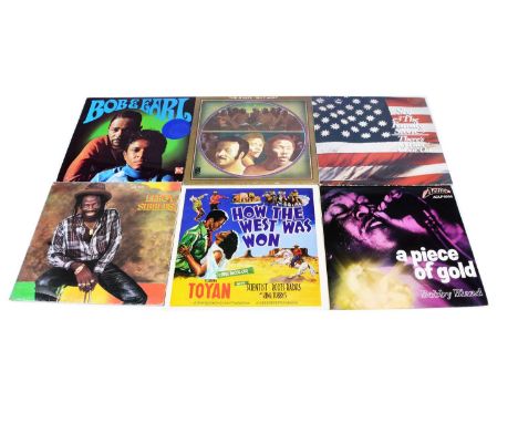 Soul / Reggae / Blues LPs, approximately forty-five albums of mainly Soul, Reggae and Blues with artists including Bobby Blan