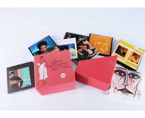 Ella Fitzgerald Box Set, The Complete Ella Fitzgerald Song Book - sixteen CD Box Set released on Verve ( 314519832-2 ) - Clot