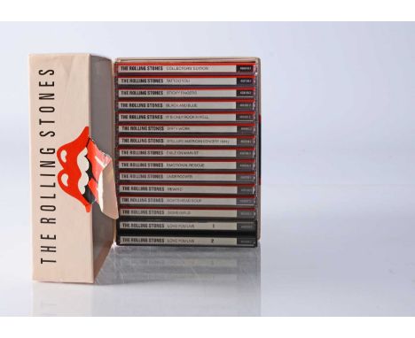 Rolling Stones CD Box Set,  Collection 1971 - 1989 - fifteen CD Box Set released 1990 on Rolling Stones Records (466918 2) - 