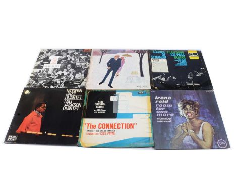 Jazz LPs, approximately seventy-five albums of mainly Jazz with artists including Earl Hines, Billie Holiday, Coleman Hawkins