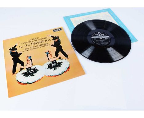 Classical LP / De Burgos / SXL 6355, Albeniz - Suite Espanola LP - Original UK Stereo release 1969 on Decca (SXL 6355), The N