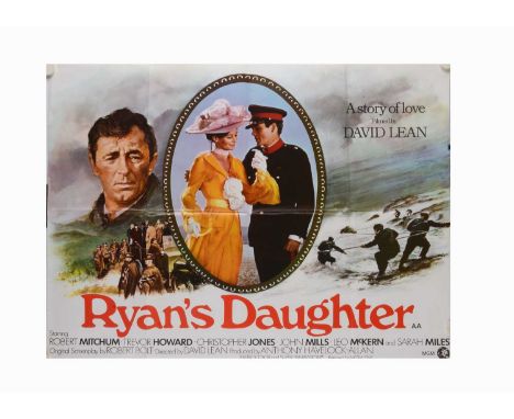 Ryan's Daughter (1970) UK Quad poster, UK Quad for this David Lean classic, the poster art by Howard Terpning - folded and in