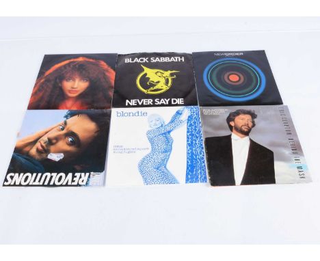 7" Singles, approximately four hundred 7" Singles of various genres with artists including Kate Bush, Roxy Music, U2, Blondie