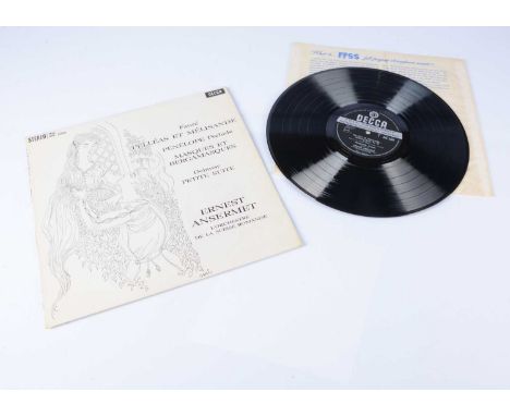 Classical LP / Ansermet / SXL 2303, Faure - Pelleas et Melisande et al / Debussy - Petite Suite LP - Original UK ED 1 Stereo 