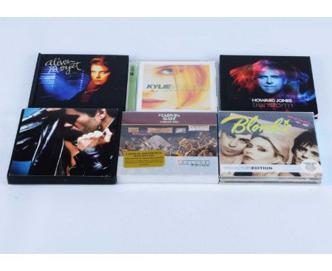 CD Albums and Singles,  approximately eighty albums and fifteen singles with album artists including Blondie, Marvin Gaye, Er