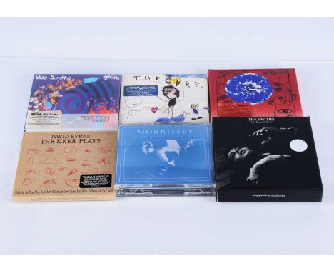 Cure / Smiths / Talking Heads CDs, approximately fifty CD albums and a Box Set by The Smiths, Cure, Talking Heads, Solo and o