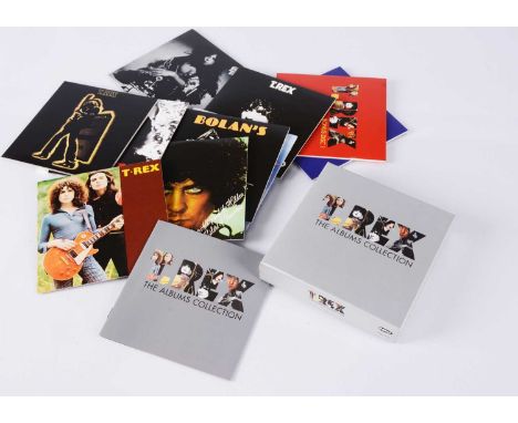 T Rex CD Box Set, T. Rex - The Studio Albums - ten CD Box Set released 2014 on Edsel (EDSB 4015) - with Booklet and all in Su