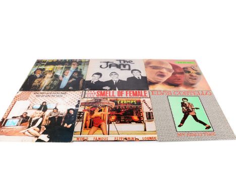 Punk / New Wave LPs, approximately fifty-five albums of mainly Punk and New Wave with artists including The Cramps, Wayne Cou
