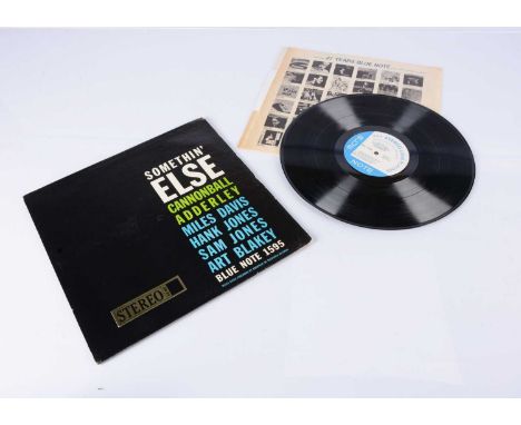 Cannonball Adderley LP, Somethin' Else LP - USA Stereo Release on Blue Note (BST 1595) - Stereo Sticker on sleeve - Blue Note