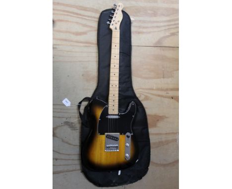 Squire Fender Telecaster guitar, serial number- s/nICS16215072, with carry case