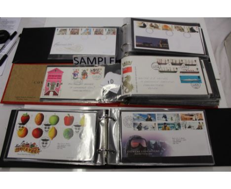 Large collection of stamps including GB First Day Covers, mostly illustrated in albums and loose.