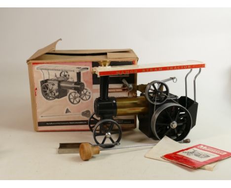 Boxed Mamod TE1 Traction Engine: 