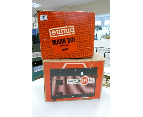 Eumig Mark 501 &amp; Mark M Boxed Projectors(2_ 