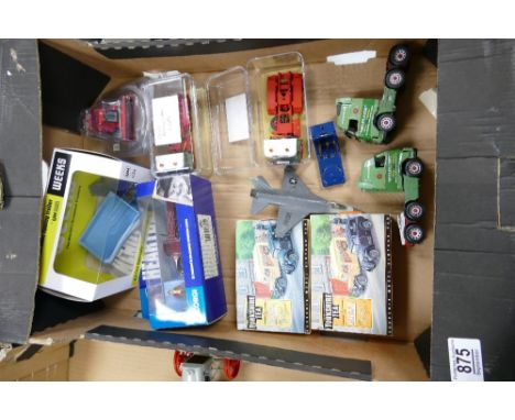 A mixed collection of items to include: Corgi &amp; similar Tractor units, Boxed Yorkshire tea vehicles, Weeks Boxed 3.5 ton 