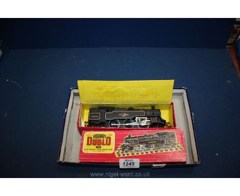 A Hornby OO gauge tank engine 2-6-4, boxed.