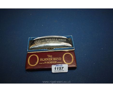 A M. Hohner Harmonica, in original box, key of C.