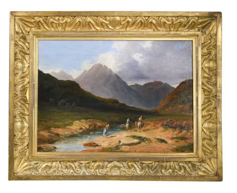 English School (First half of the 19th century) Tryfan, North Walesoil on canvas34 x 47cmProvenance:Auction of the Norfolk Co