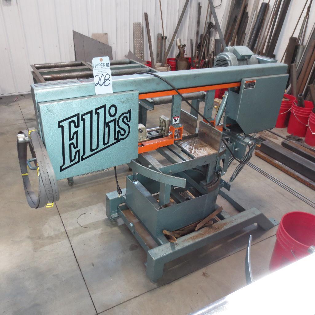 { Choice of lots 208 } } Ellis Model 1800 Miter Band Saw, 115 / 230 V