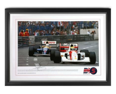 At the sixth round of the season of 1992 at Monaco, Nigel Mansell set the fastest lap in practice and lead from pole until ju