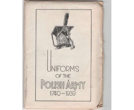 Lot of 12 postcards showing Polish Army in years 1740-1939 with original cover. All were designed by a Polish soldier and art