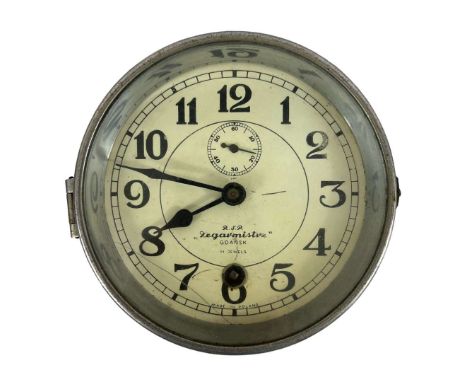 Polish Clock from general cargo carrier ship MS “Sikorski”. This ship was used between 1958 and 1978 and was sailing on far e