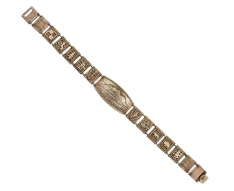 A Polish bracelet commemorating the conquest of Monte Cassino by the 2nd Polish Corps of General Anders. Made in Italy around