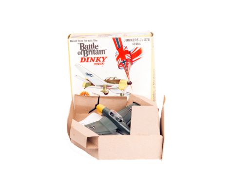 Dinky Toys ‘Battle of Britain’ Junkers 87B Stuka (721). First version, boxed with inner packaging, instruction leaflet, decal