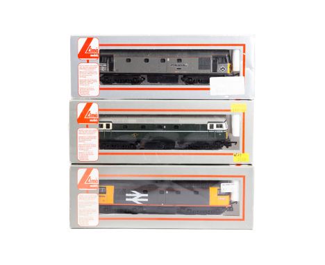 3 Lima OO BR Bo-Bo diesel locomotives. A Class 33 locomotive Captain Bill Smith RNR 33109 in Sector lined dark grey livery. 2