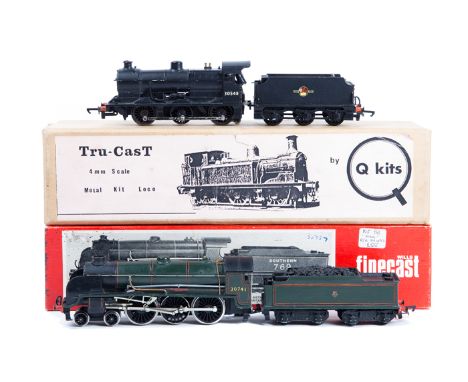 2 OO fine scale locomotives. A Wills Finecast BR King Arthur class N15 4-6-0 tender locomotive Joyous Gard 30741. In lined Br