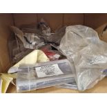 Qty of Magnetic Document Pockets, castors, etc