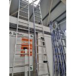 16 Rung Aluminium 'Tubesca Platinum' ladder