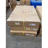 3x White Service Trolleys