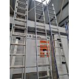 16 Rung Aluminium 'Tubesca Platinum' ladder