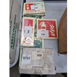 Qty of Photoluminesent Signs