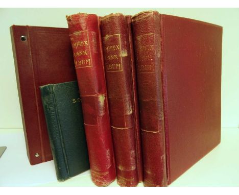 British Commonwealth A lovely honest vintage collection intact in five loose-leaf albums: three Simplex albums, a Devon album