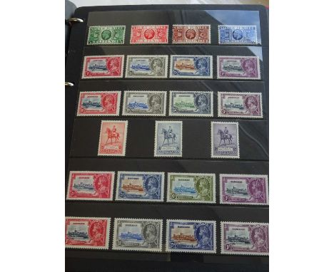 British Commonwealth Omnibus sets collection in two binders, virtually all MNH including the 1935 Silver Jubilee series (less