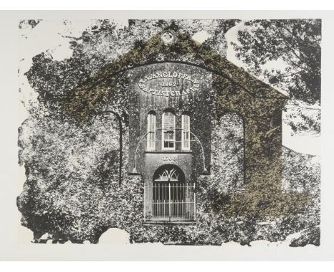 *Piper (John, 1903-1992). Llangloffan Baptist Chapel, from A Retrospective of Churches, 1964,  colour lithograph on heavy wov