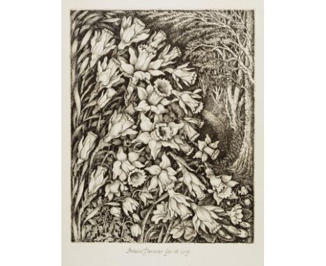 *Tanner (Robin, 1904-1988). March, 1981,  etching on handmade wove paper, from the edition of 25 published by Garton and Cook