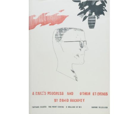 *Hockney (David, 1937-). A Rake's Progress and Other Etchings by David Hockney, Editions Alecto, The Print Centre, 8 Holland 