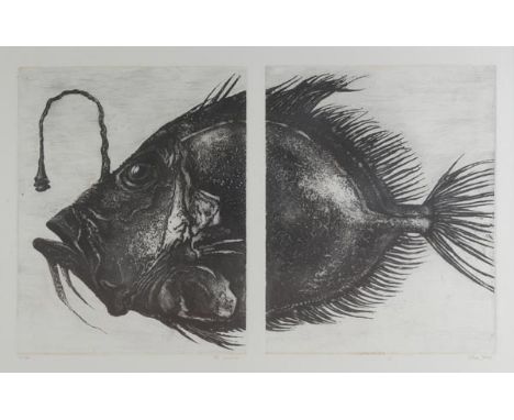 *Ford (Peter, 1937-). The Specimen,  etching on two plates, printed together on handmade paper, signed, titled, and numbered 