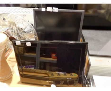 Two computer monitors, Dell and Technika. All electrical items in this lot have been PAT tested for safety and have passed. T