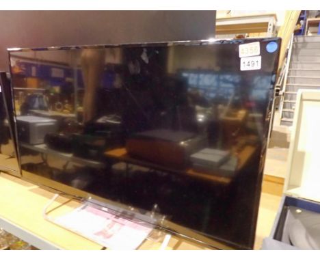 JVC LT-40C591 40" LED full HD TV with remote, in office (4356). All electrical items in this lot have been PAT tested for saf
