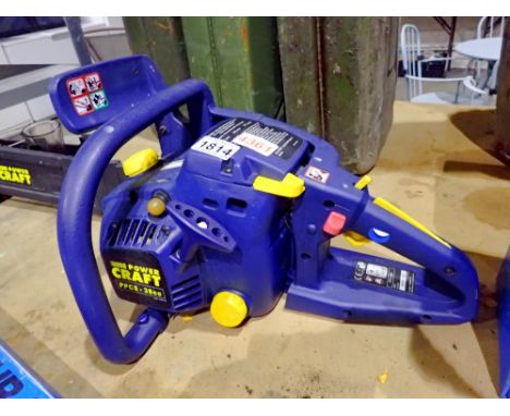 Power raft PPC5-38cc petrol chainsaw. Not available for in-house P&amp;P 